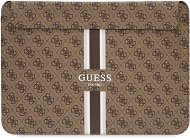 Laptop-Hülle Guess PU 4G Printed Stripes Computer Sleeve 13/14" Brown - Pouzdro na notebook