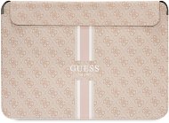 Laptop tok Guess PU 4G Printed Stripes Computer Sleeve 13/14" Pink - Pouzdro na notebook