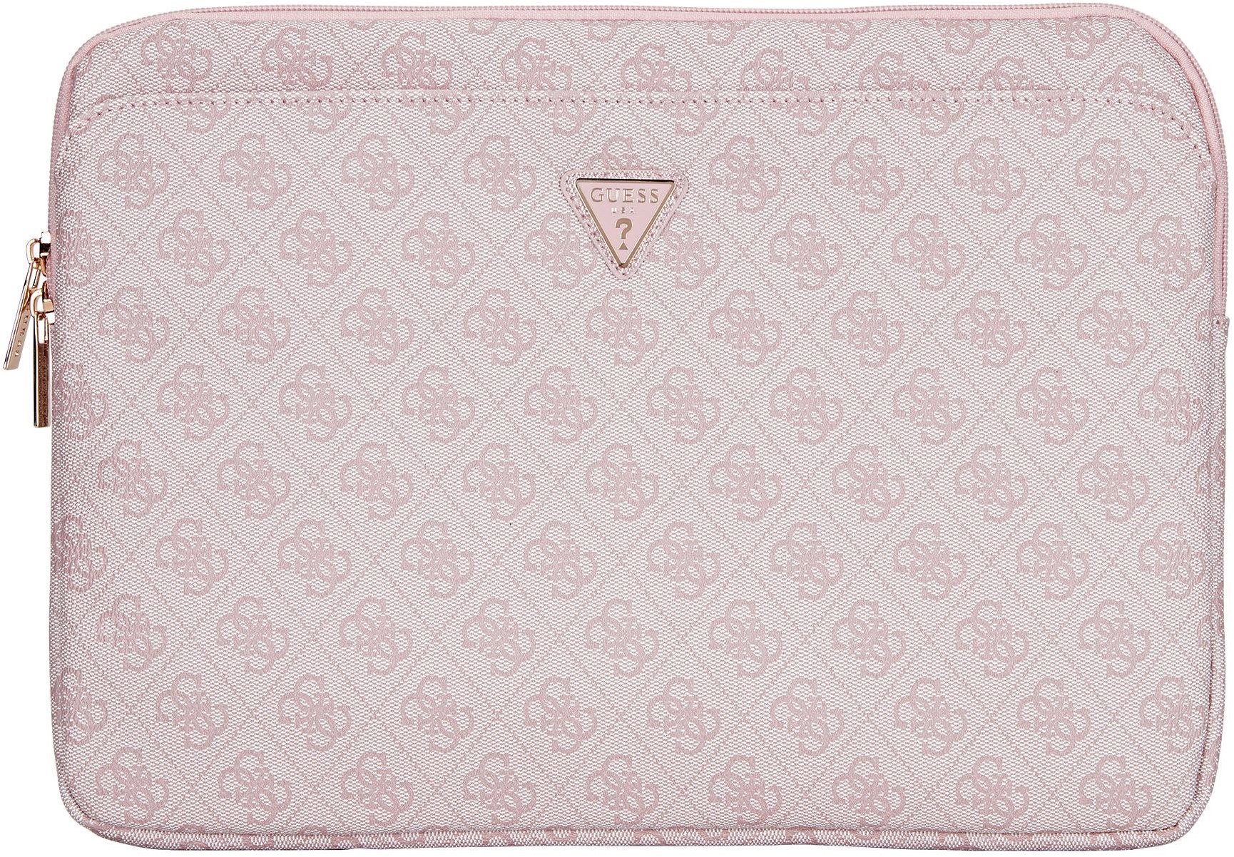 Guess PU 4G Triangle Logo 14" Pink