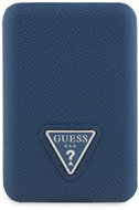 Guess PU Grained Triangle Logo MagSafe Powerbank 5000mAh Blue - Power Bank
