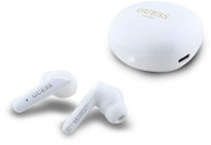 Guess Glossy Classic Logo TWS White - Wireless Headphones