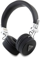 Guess PU Grained Triangle Logo ENC Black - Wireless Headphones