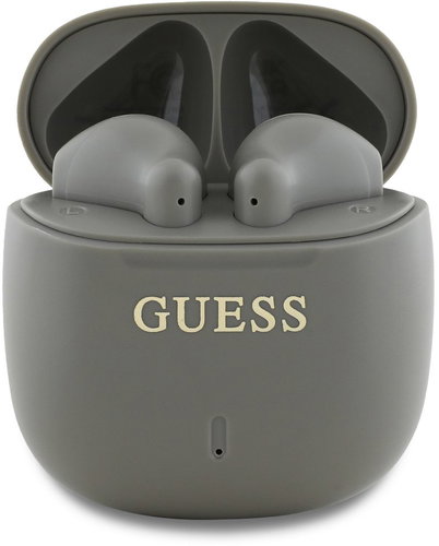 Guess Printed Classic Logo TWS Taupe - Wireless Headphones - Main image