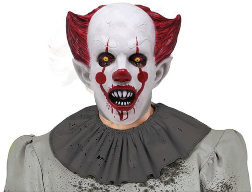Latex Clown Mask - Pennywise It - Carnival Mask - Main image