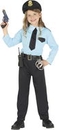 GUIRCA Dětský kostým policista/ka 5 - 6 let - Kostým