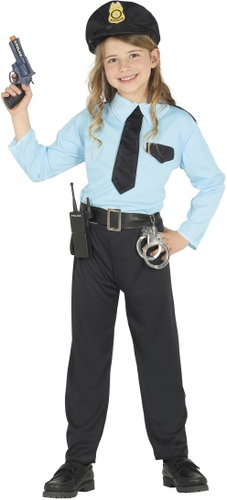 GUIRCA Children's costume police officer 10 - 12 years - Costume - Main image