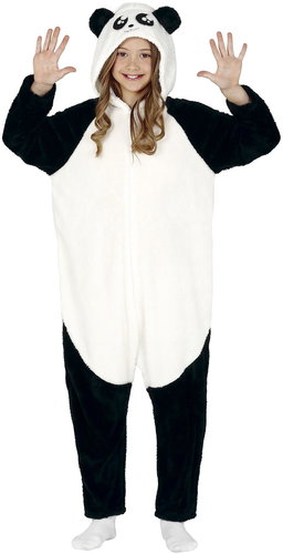GUIRCA Children's panda costume, overalls Kigurumi 7 - 9 years - Costume - Main image