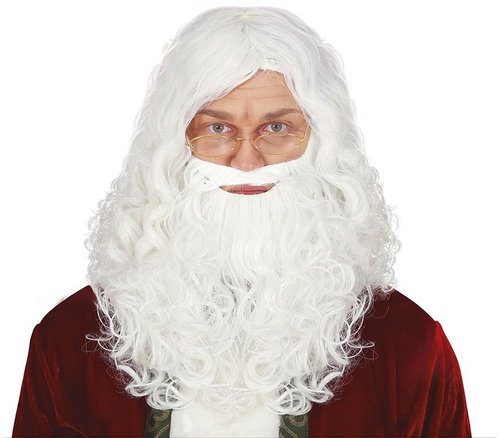 GUIRCA St. Nicholas wig with beard - Wig - Main image