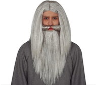 GUIRCA Grey wig with beard - Wig