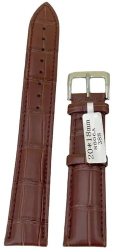 GAIRA Watch strap 3041 brown 20 mm - Watch Strap - Main image