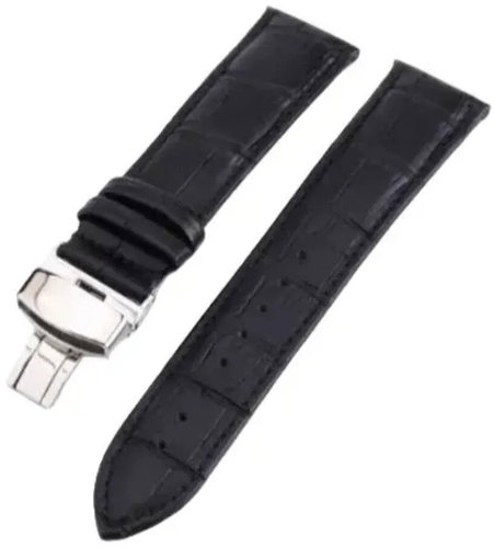 GAIRA Watch strap 3186 black 22 mm - Watch Strap - Main image