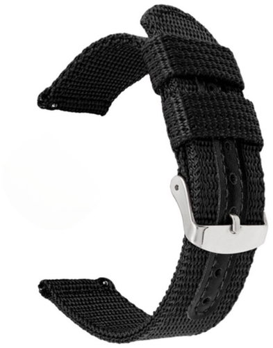 GAIRA Watch strap Army 3320 black 22 mm - Watch Strap - Main image