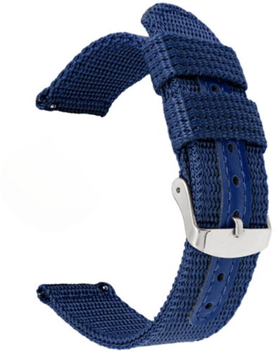 GAIRA Watch strap Army 3320 blue 18 mm - Watch Strap - Main image