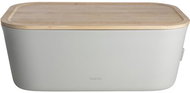 Gusta Bamboo Fiber Bread Box with Natural Bamboo Lid - Breadbox