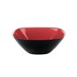 Guzzini Bowl 2-colour 20cm VINTAGE PLUS black-red - Salad Bowl
