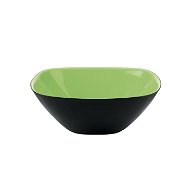 Guzzini VINTAGE PLUS 2 szinu tál 20 cm fekete- zöld - Salátástál