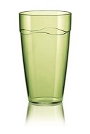 Formen des Hauses Plastikwasserflasche grün 12pcs - Gläser-Set