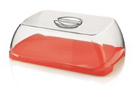 Forms of House Cheese Dome with lid and red tray - Container