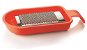 House shapes Cheese grater including a bottle, red - Grater