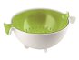 Guzzini Set of plastic bowl and strainer, white - green 29250084 - Bowl