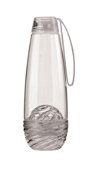 Guzzini Water Bottle 0.75l with Fruit Infuser - grey - Drinking Bottle