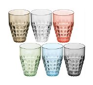 Guzzini Set of plastic cups 6pcs TIFFANY 510ml, mix of colours - Glass Set