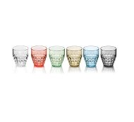 Guzzini Set of plastic cups 6pcs TIFFANY 350ml, mix of colours - Glass Set