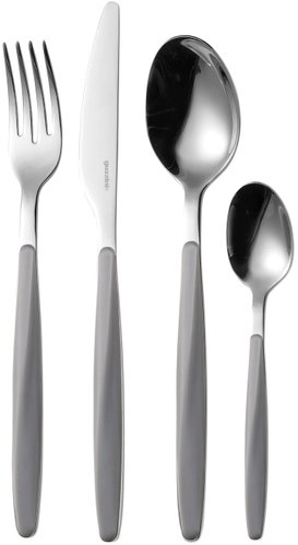 Guzzini Sada příborů 24 ks MY FUSION šedý - nerez - Cutlery - Main image
