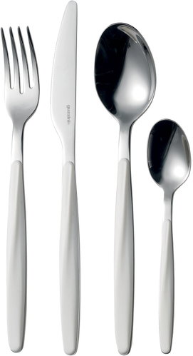 Guzzini Sada příborů 24 ks MY FUSION bílý - nerez - Cutlery - Main image