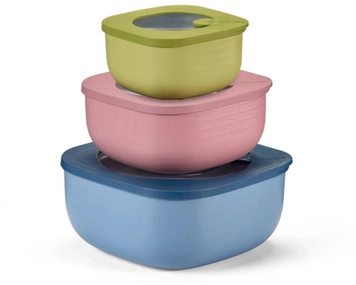GUZZINI Sada dóz 3 ks 3,325 l vel. S/M/L, plast - Food Container Set - Main image