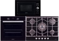 GUZZANTI GZ 8507 + GUZZANTI GZ 8210 + GUZZANTI GZ 8603 - Oven, Cooktop and Microwave Set
