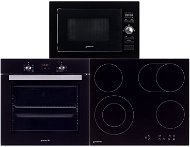 GUZZANTI GZ 8507 + GUZZANTI GZ 8304 + GUZZANTI GZ 8603 - Oven, Cooktop and Microwave Set