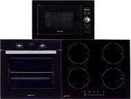 GUZZANTI GZ 8507 + GUZZANTI GZ 8403 + GUZZANTI GZ 8603 - Oven, Cooktop and Microwave Set