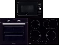 GUZZANTI GZ 8507 + GUZZANTI GZ 8404 + GUZZANTI GZ 8603 - Oven, Cooktop and Microwave Set