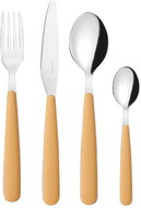 Guzzini POP 24pcs Mustard Yellow - Stainless Steel - Cutlery