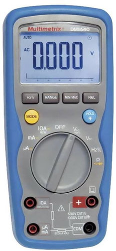 MULTIMETRIX Digital multimeter, DMM 210 - Multimeter - Main image
