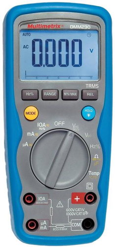 MULTIMETRIX Digital multimeter, DMM 230 - Multimeter - Main image