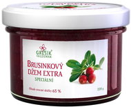 Grešík Valdemar Organic fruit component 65 %, cranberry - Jam