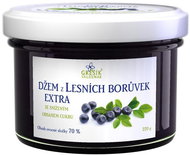 Grešík Valdemar Organic fruit component 70%, forest blueberry - Jam