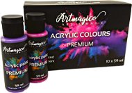 Artmagico Súprava akrylových farieb Premium 10 ks - Akrylové farby