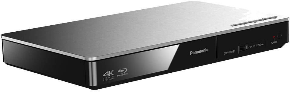 Panasonic DMP-BDT181EG Silver - Blu-Ray Player | alza.hu