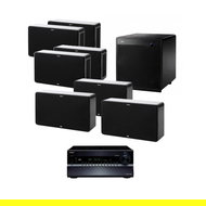 ONKYO TX-NR808 + D 500 HCS 7.1 černá - Kit