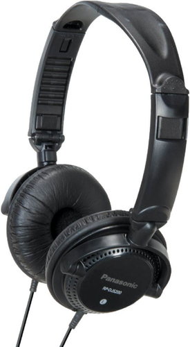 Panasonic RP-DJS200E-K Black - Headphones - Main image