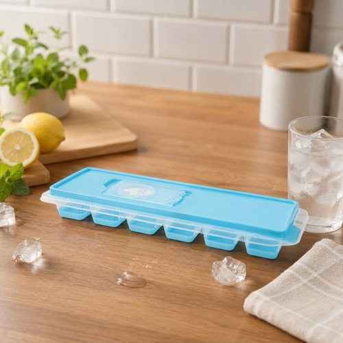 Gastro Ice cube mould with lid 26 × 9,5 cm, various colours - Ice Cube Tray - Main image
