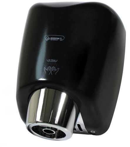 Jet Dryer Booster Black Metal - Hand Dryer - Main image