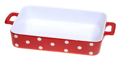 Ceramic baking dish 31 cm red - Roasting Pan - Main image