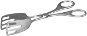 Gastro serving tongs for serving pastries 18 cm - Serving Tongs