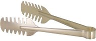 Gastro Stainless steel spaghetti tongs 24 cm champagne - Serving Tongs