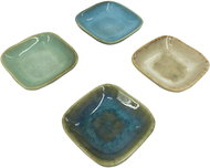 H&L Set of ceramic bowls, square - Bowl Set