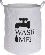 H&L Koš na prádlo Natur 40 × 50 cm, wash me - Laundry Basket
